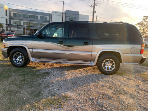 2003 Chevrolet Suburban for sale at FAIR DEAL AUTO SALES INC in Houston TX