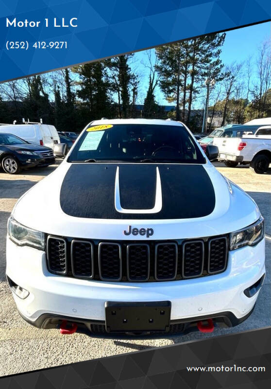 2018 Jeep Grand Cherokee for sale at Motor 1 LLC in Raleigh NC