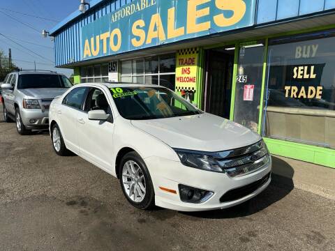 2010 Ford Fusion for sale at Affordable Auto Sales of Michigan in Pontiac MI