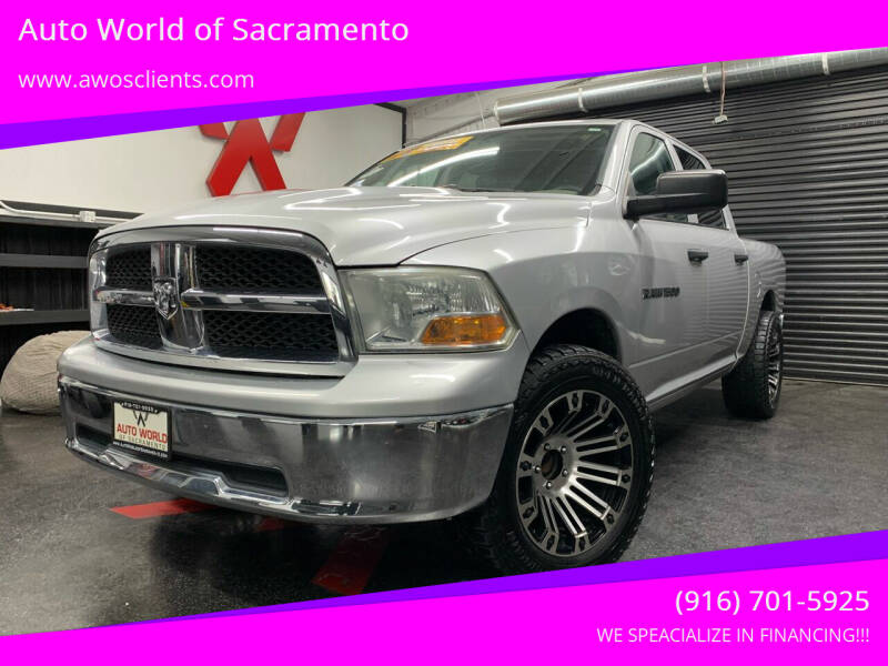 2011 RAM 1500 for sale at Auto World of Sacramento - Elder Creek location in Sacramento CA