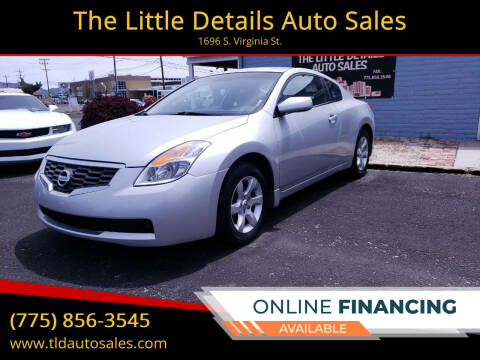 2008 Nissan Altima for sale at The Little Details Auto Sales in Reno NV