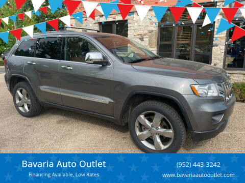 2012 Jeep Grand Cherokee for sale at Bavaria Auto Outlet in Victoria MN