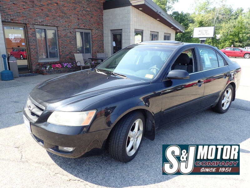 2008 Hyundai Sonata for sale at S & J Motor Co Inc. in Merrimack NH