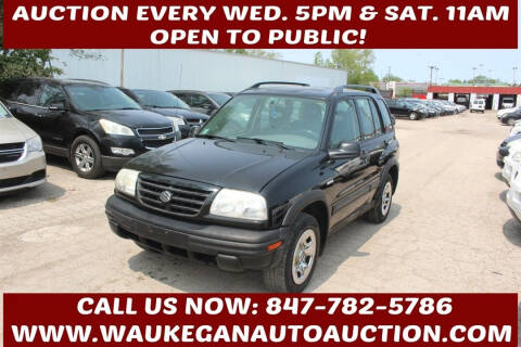 2004 Suzuki Vitara for sale at Waukegan Auto Auction in Waukegan IL