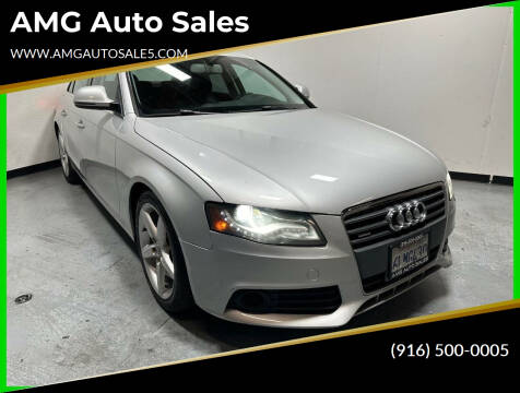 2009 Audi A4 for sale at AMG Auto Sales in Rancho Cordova CA