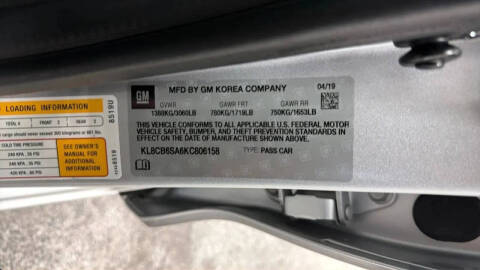 2019 Chevrolet Spark LS CVT