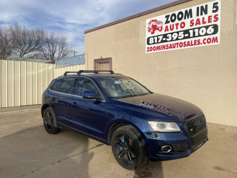 2013 Audi Q5 for sale at Zoom In 5 Auto Sales in Fort Worth TX