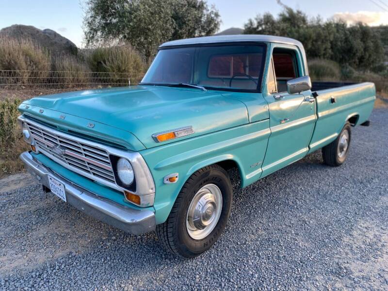 1969 Ford F-250 for sale at Dan Reed Autos in Escondido CA