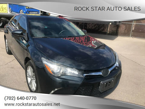 2017 Toyota Camry for sale at ROCK STAR TRUCK & AUTO LLC in Las Vegas NV