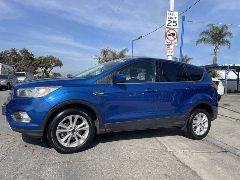 2017 Ford Escape for sale at Olympic Motors in Los Angeles CA
