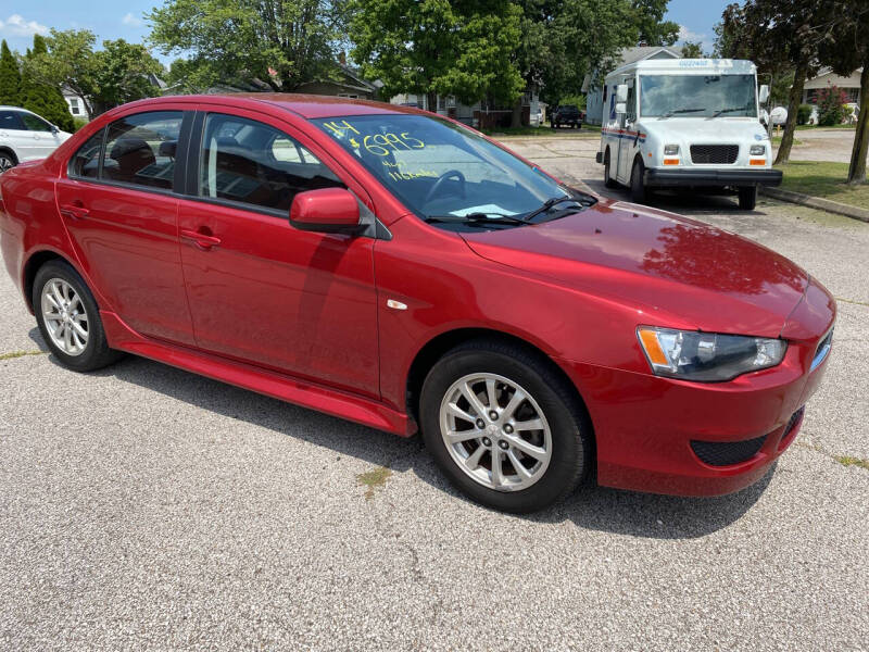 2014 Mitsubishi Lancer for sale at Hayhurst Auto Center Inc in Evansville IN