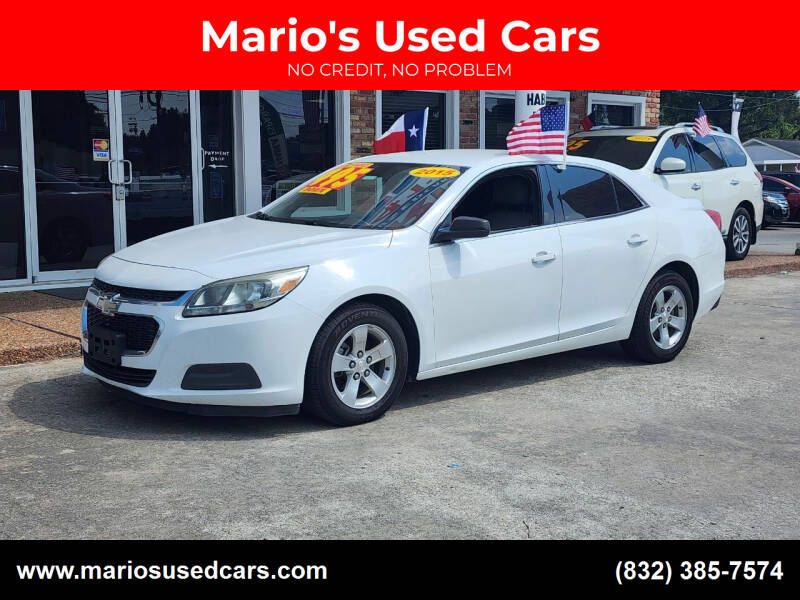 2015 Chevrolet Malibu for sale at Mario's Used Cars - South Houston Location in South Houston TX