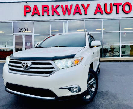 2013 Toyota Highlander for sale at Parkway Auto Sales, Inc. in Morristown TN