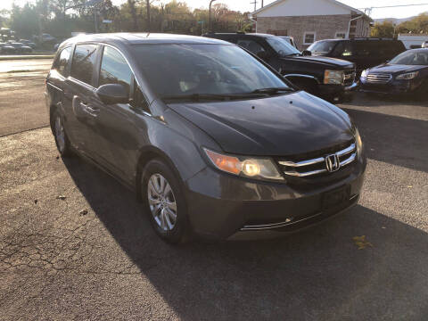 2014 Honda Odyssey for sale at J & J Autoville Inc. in Roanoke VA