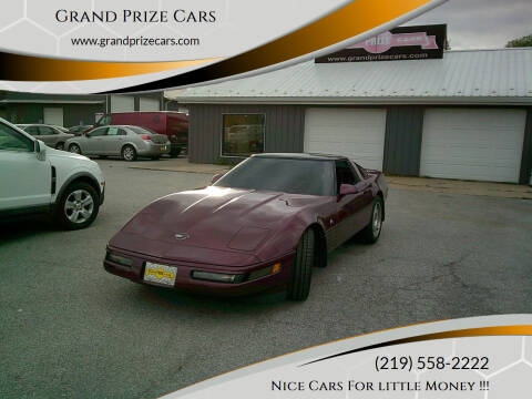 1993 Chevrolet Corvette for sale at Grand Prize Cars in Cedar Lake IN