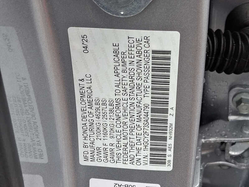 2025 Honda Accord Hybrid Sport-L