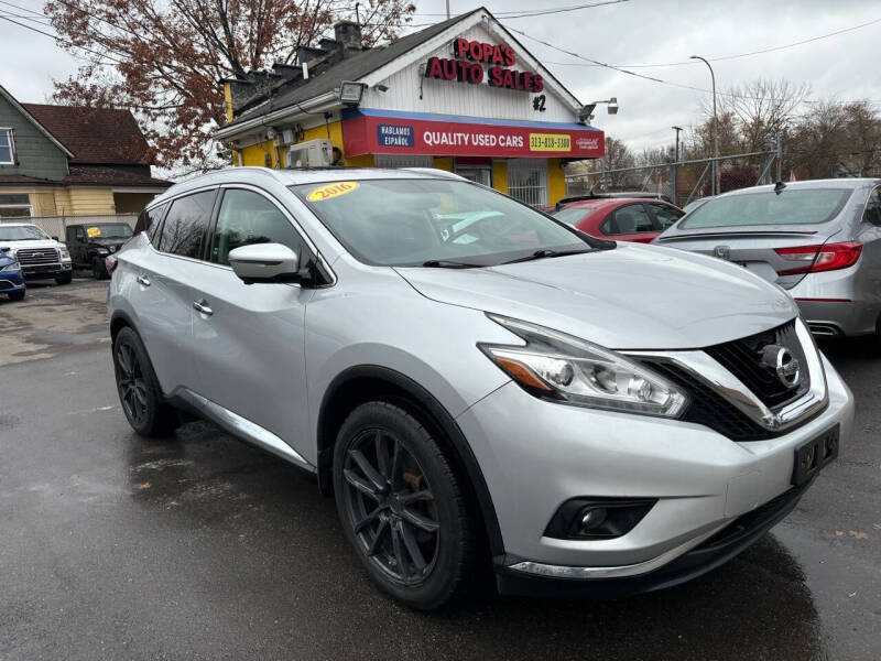 2016 Nissan Murano for sale at Popas Auto Sales #2 in Detroit MI