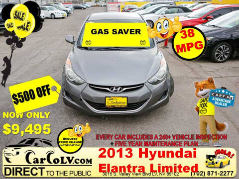 2013 Hyundai Elantra for sale at The Car Company in Las Vegas NV