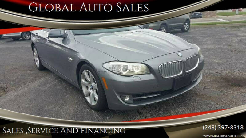 2011 BMW 5 Series for sale at Global Auto Sales in Hazel Park MI