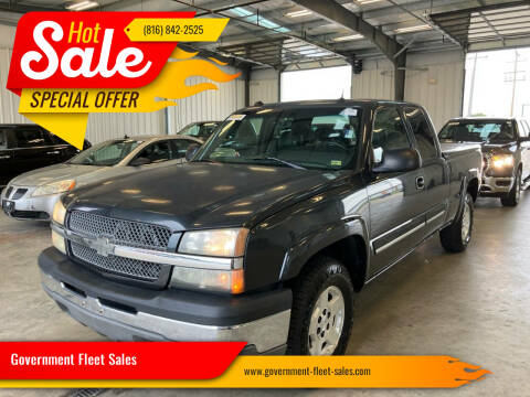 2004 Chevrolet Silverado 1500 for sale at Government Fleet Sales in Kansas City MO