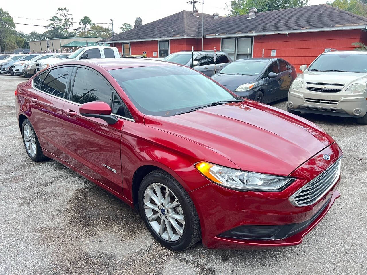 2017 Ford Fusion Hybrid for sale at Enterprise Financial in Houston, TX