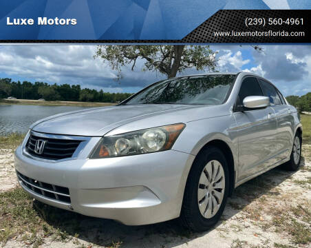 2010 Honda Accord for sale at Luxe Motors in Fort Myers FL