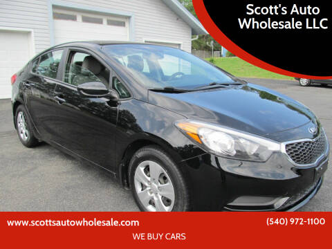 2014 Kia Forte for sale at Scott's Auto Wholesale LLC in Locust Grove VA