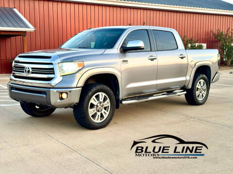 2016 Toyota Tundra for sale at Blue Line Motors in Bixby OK