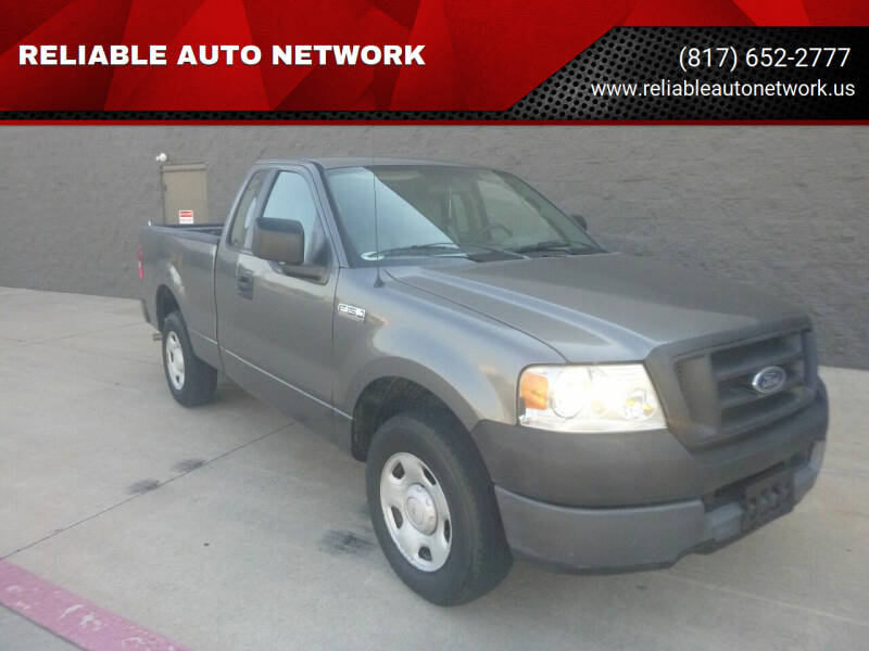 2005 Ford F-150 for sale at RELIABLE AUTO NETWORK in Arlington TX