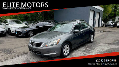 2010 Honda Accord for sale at ELITE MOTORS in West Haven CT