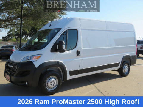 2026 RAM ProMaster