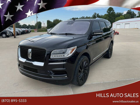 2020 Lincoln Navigator for sale at Hills Auto Sales in Salem AR