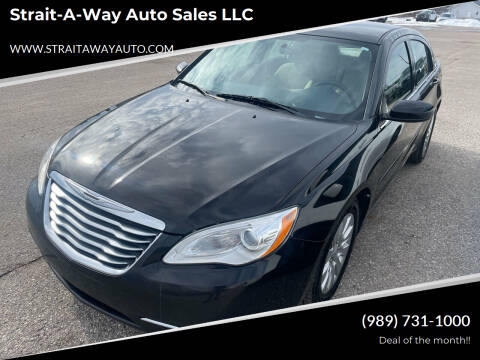 2013 Chrysler 200 for sale at Strait-A-Way Auto Sales LLC in Gaylord MI