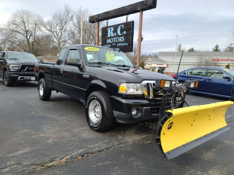 2010 Ford Ranger for sale at R C Motors in Lunenburg MA