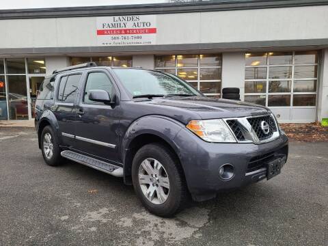 2012 Nissan Pathfinder for sale at Landes Family Auto Sales in Attleboro MA