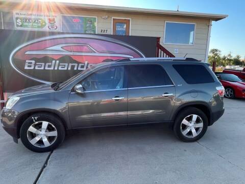 2011 GMC Acadia for sale at Badlands Brokers in Rapid City SD