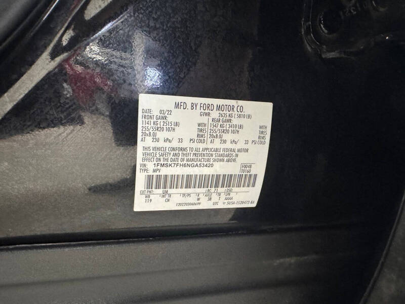 2022 Ford Explorer Limited