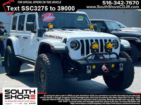 2020 Jeep Wrangler Unlimited for sale at South Shore Chrysler Dodge Jeep Ram in Inwood NY