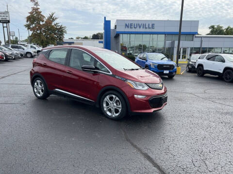 2019 Chevrolet Bolt EV for sale at NEUVILLE CHEVY BUICK GMC in Waupaca WI