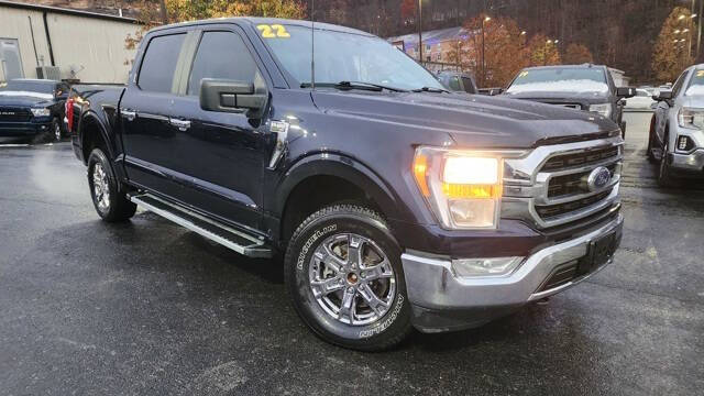 Used 2022 Ford F-150 XLT with VIN 1FTFW1E80NFA37793 for sale in Hazard, KY