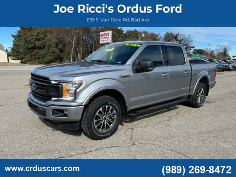 2020 Ford F-150 for sale at Joe Ricci's Ordus Ford in Bad Axe MI