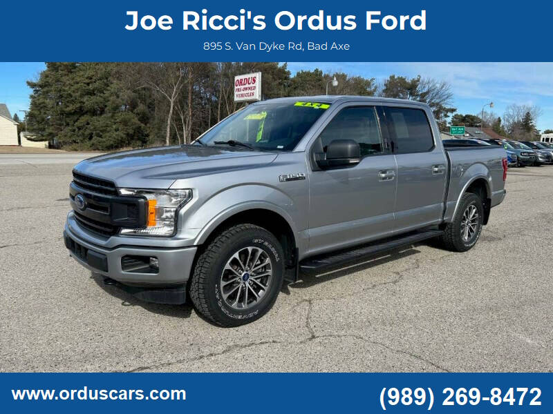 2020 Ford F-150 for sale at Joe Ricci's Ordus Ford in Bad Axe MI