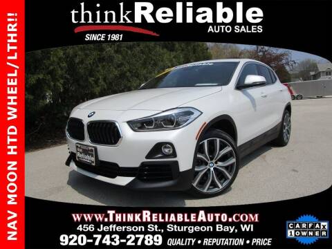 2018 BMW X2 for sale at RELIABLE AUTOMOBILE SALES, INC in Sturgeon Bay WI