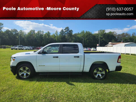 2019 RAM 1500 for sale at Poole Automotive in Laurinburg NC