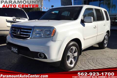 2015 Honda Pilot for sale at PARAMOUNT AUTO CENTER in Downey CA