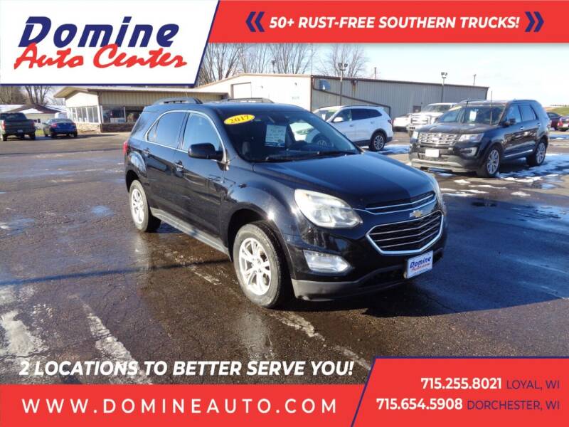 2017 Chevrolet Equinox for sale at Domine Auto Center in Loyal WI