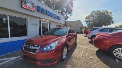 2013 Subaru Legacy for sale at M & M USA Motors INC in Kissimmee FL