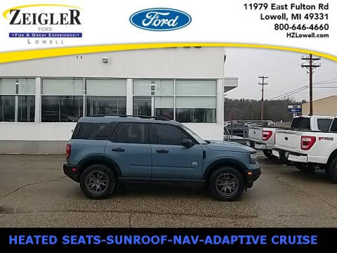 2021 Ford Bronco Sport for sale at Zeigler Ford of Plainwell- Jeff Bishop - Zeigler Ford of Lowell in Lowell MI