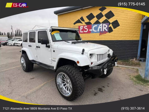 2012 Jeep Wrangler Unlimited for sale at Escar Auto in El Paso TX