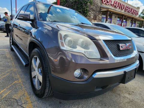 2012 GMC Acadia for sale at USA Auto Brokers in Houston TX